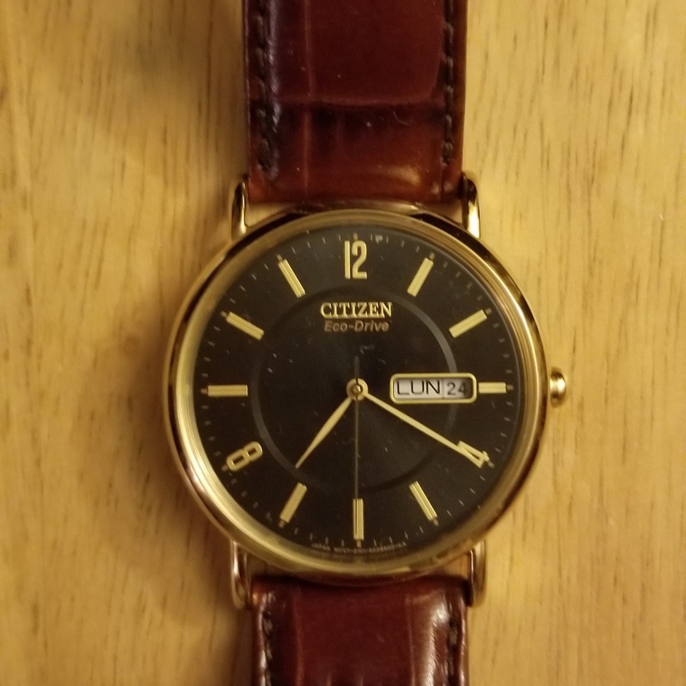 Citizen men's Eco-Drive timepiece at its' best.